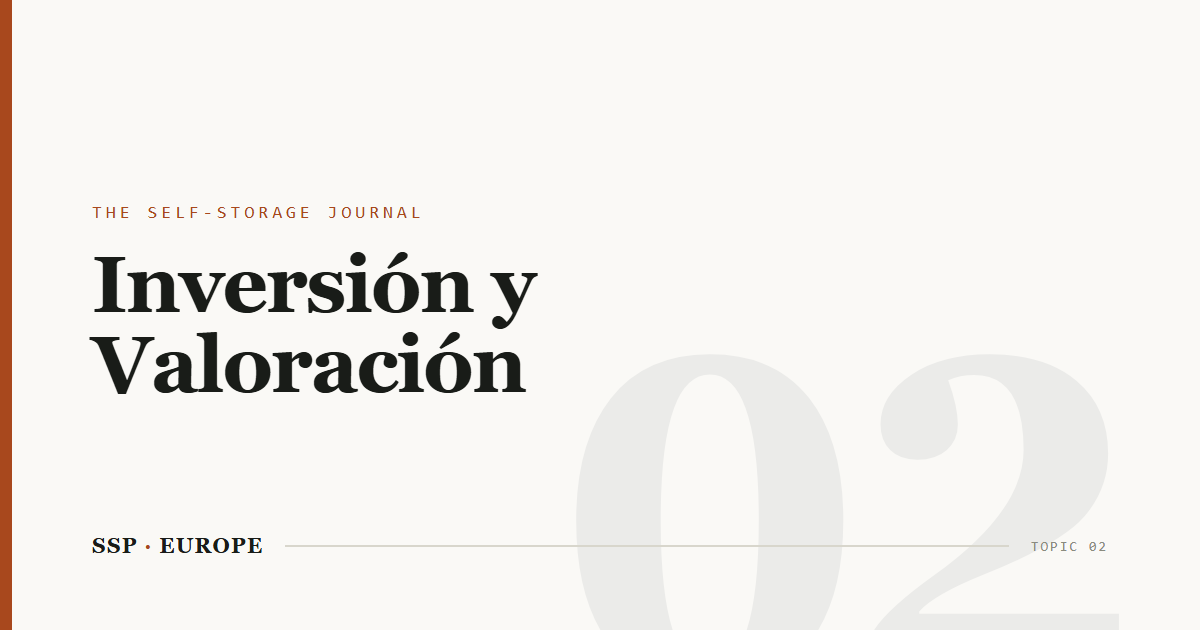 ¿Cuánto vale realmente tu negocio de self storage?
